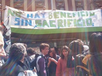 marcha en Chile or el derecho a la educación, 2011.